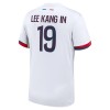 Paris Saint-Germain Lee Kang In 19 Udebanesæt 2024-25 Kortærmet